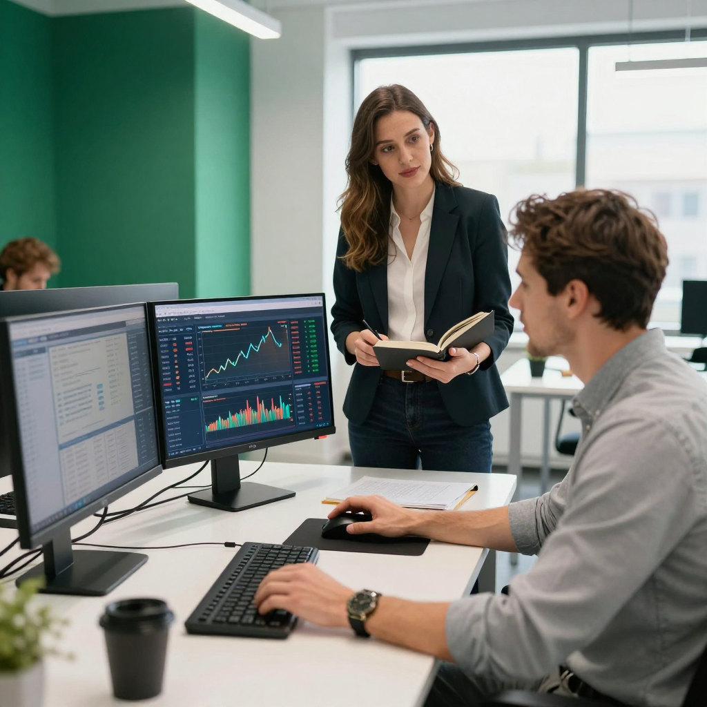Ecommerce seller and bookkeeper working with Bookflo